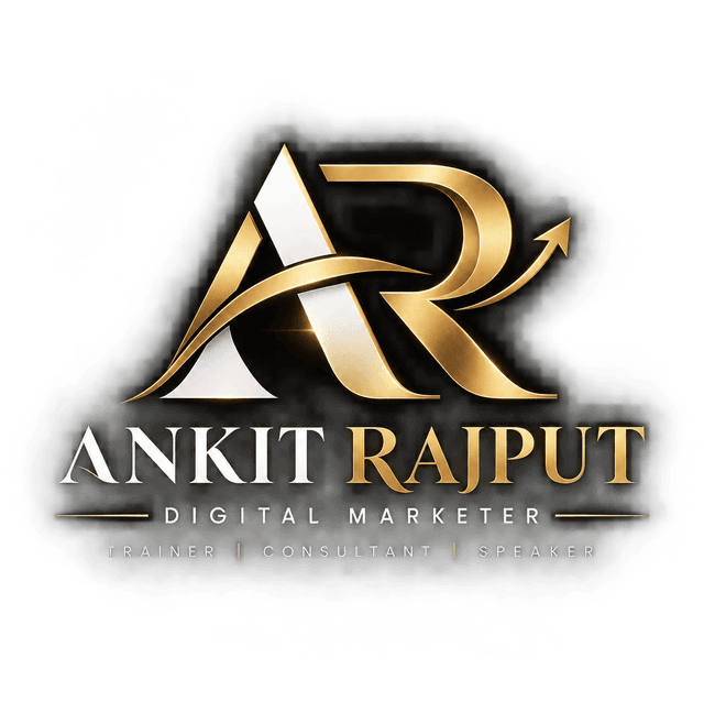 Ankit Rajput Digital Marketer logo